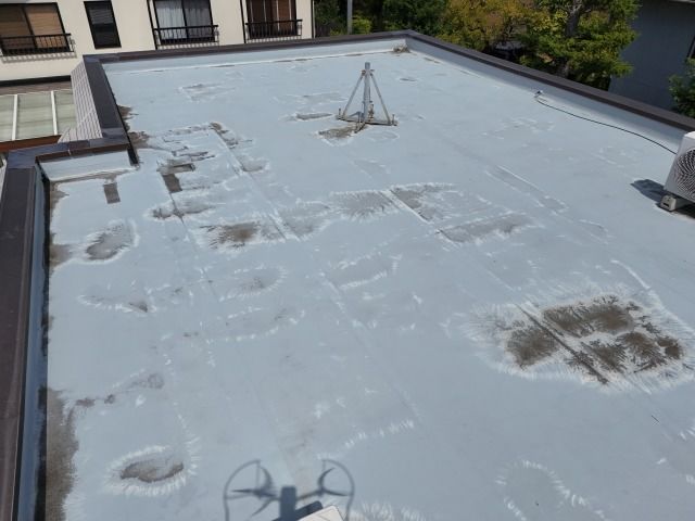 麻生区　屋上防水　劣化　メンテナンス