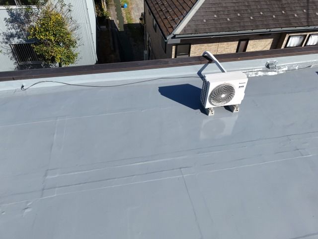 生区　屋上防水　プルーフロン