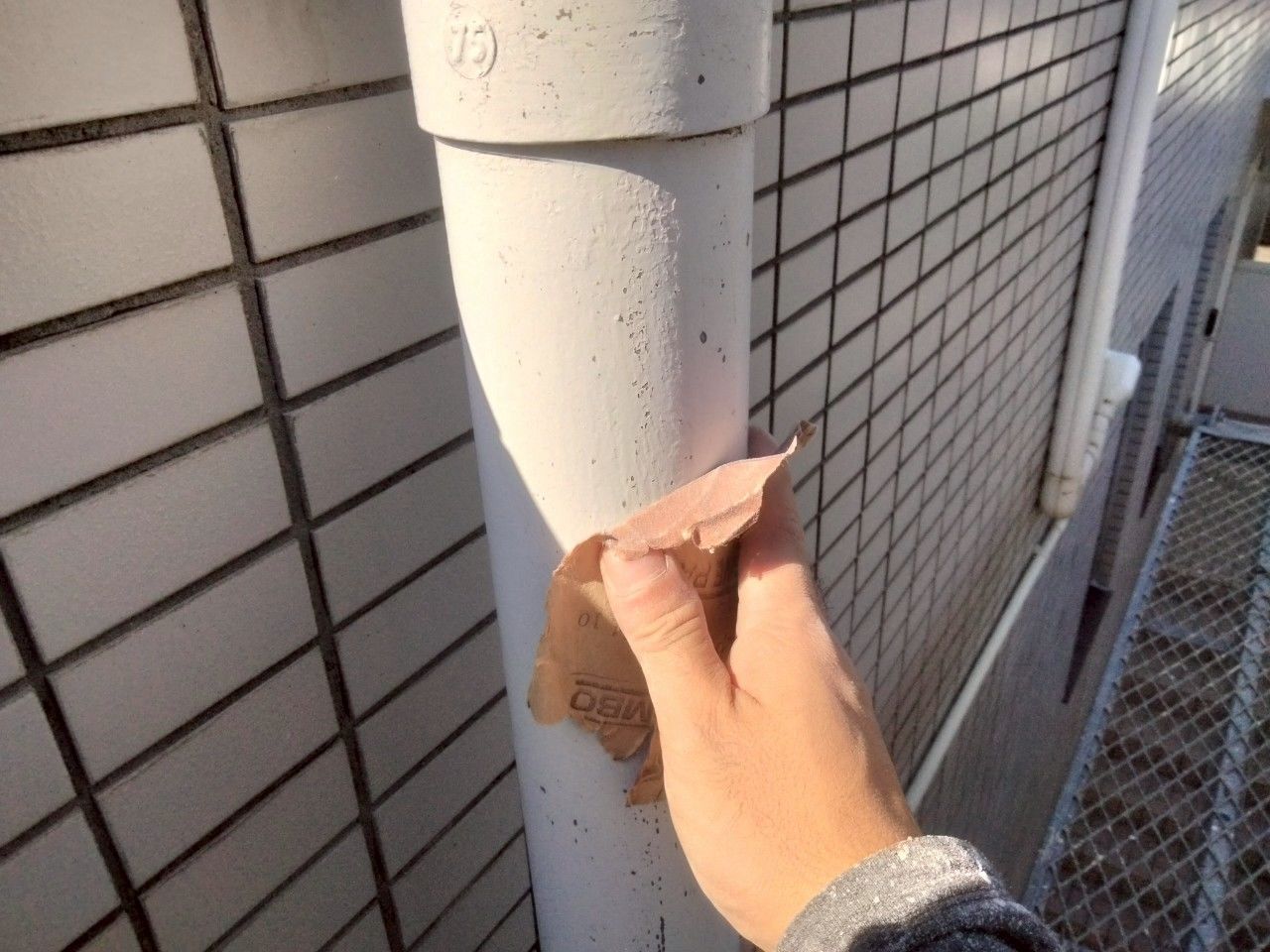 麻生区　メンテナンス　付帯部　エスケープレミアムNADシリコン　排水管