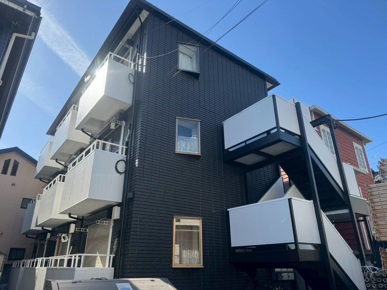 多摩区　外壁塗装　シリコンREVO1000-IR　遮熱塗料