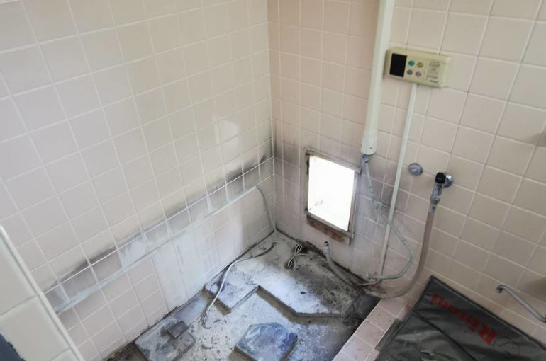 麻生区 団地の浴槽 風呂釜交換 リフォーム